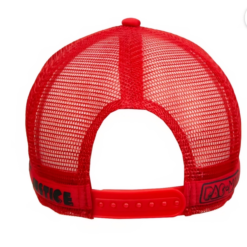 Pac-Man X Justice Retro Video Game Baseball Cap A… - image 3